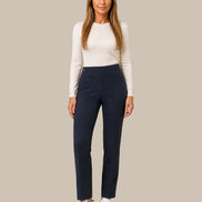 Ragno Abbigliamento Pantaloni straight effetto microfantasia 