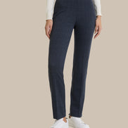 Ragno Abbigliamento Pantaloni straight effetto microfantasia 