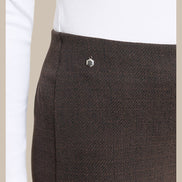 Ragno Abbigliamento Pantaloni straight effetto microfantasia 