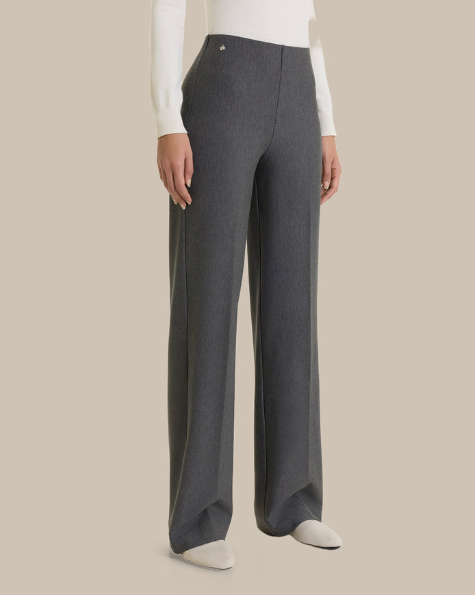 Ragno Abbigliamento Pantaloni wide in jersey compatto 