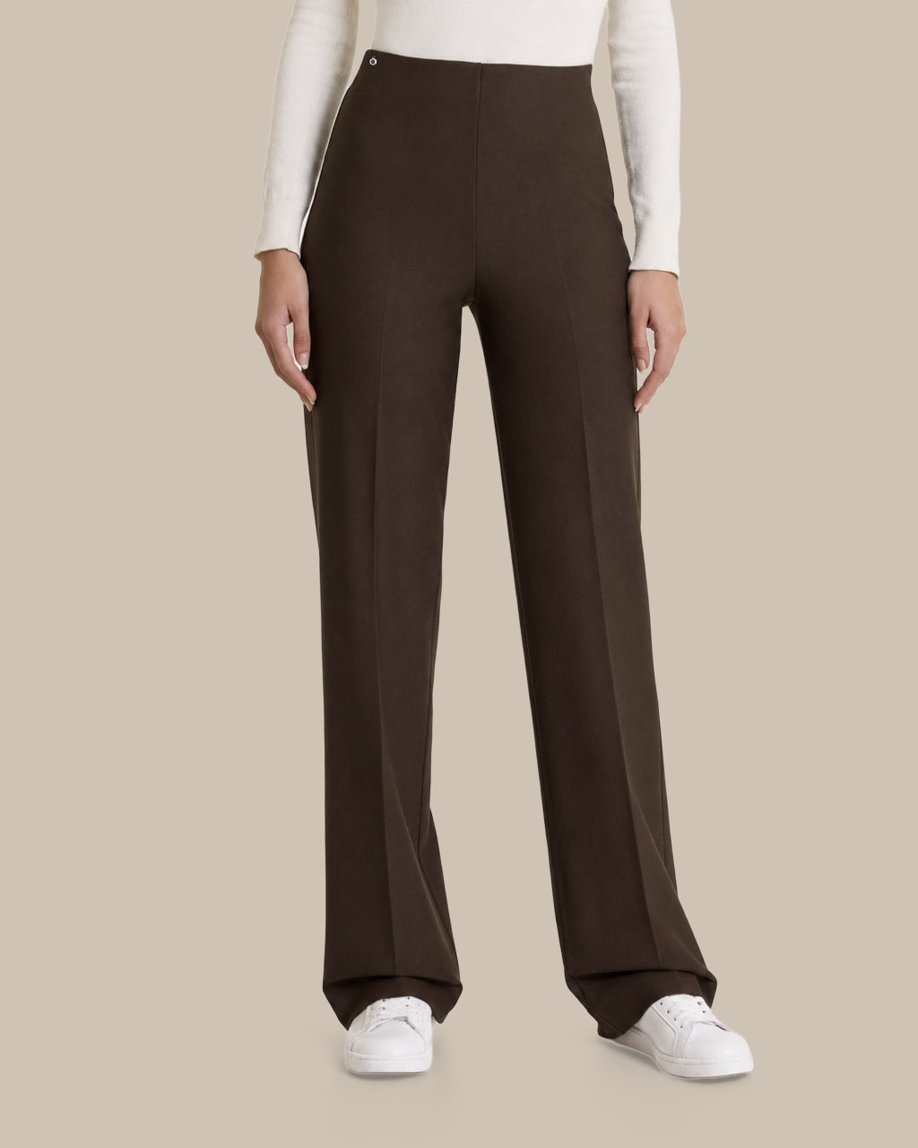 Ragno Abbigliamento Pantaloni wide in jersey compatto 