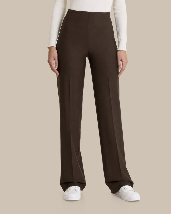 Ragno Abbigliamento Pantaloni wide in jersey compatto 