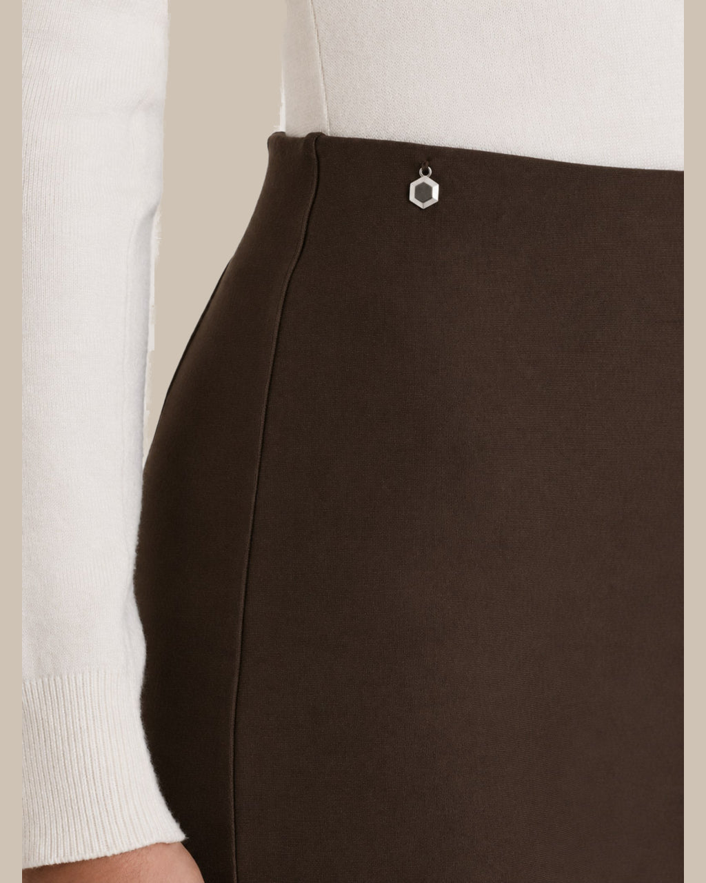 Ragno Abbigliamento Pantaloni wide in jersey compatto 