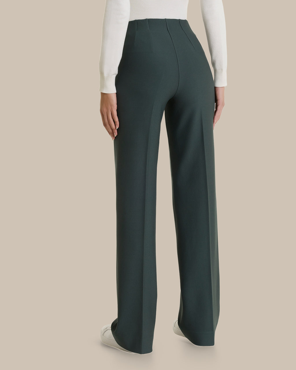 Ragno Abbigliamento Pantaloni wide in jersey compatto 