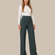 Ragno Abbigliamento Pantaloni wide in jersey compatto 