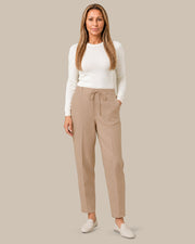 Pantaloni jogger con coulisse Ragno Cammello mel