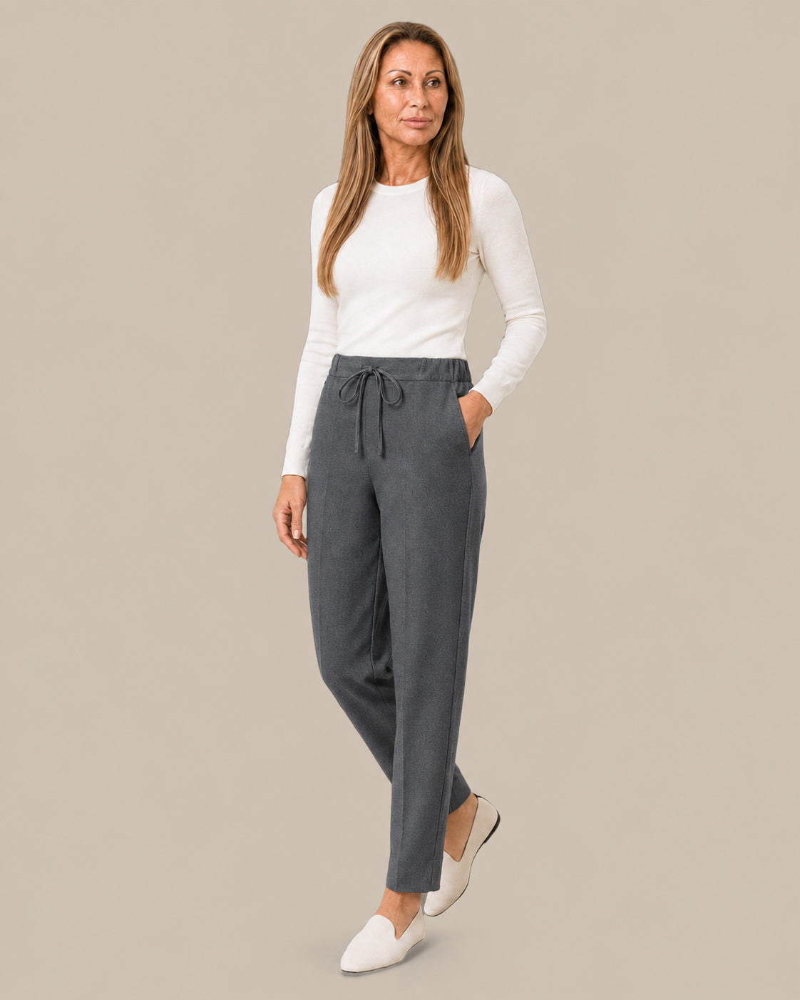 Ragno Abbigliamento Pantaloni jogger con coulisse 