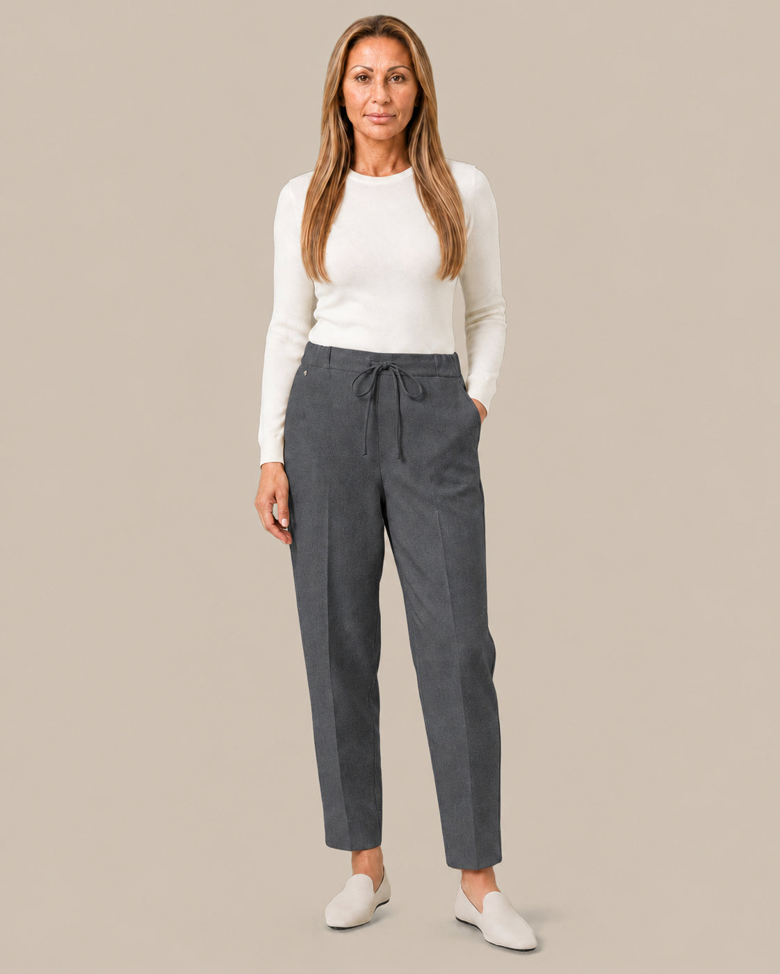 Ragno Abbigliamento Pantaloni jogger con coulisse 
