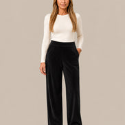 Ragno Abbigliamento Pantaloni wide homewear con tasche 