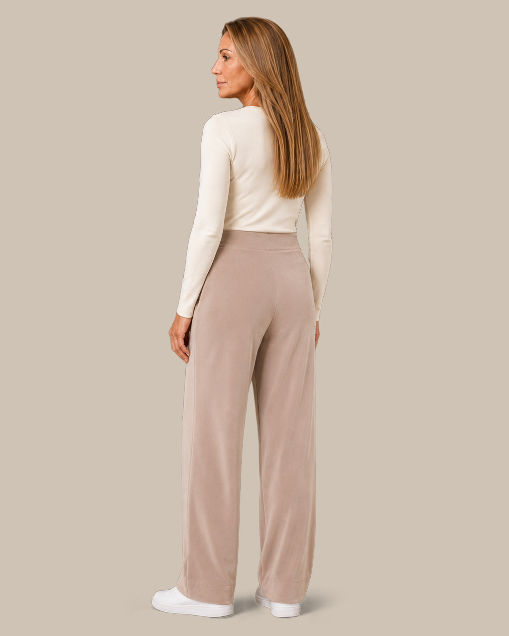 Ragno Abbigliamento Pantaloni wide homewear con tasche 