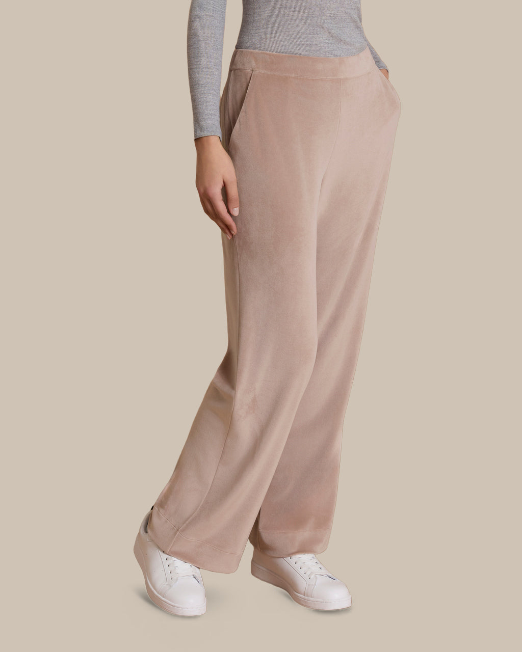 Ragno Abbigliamento Pantaloni wide homewear con tasche 