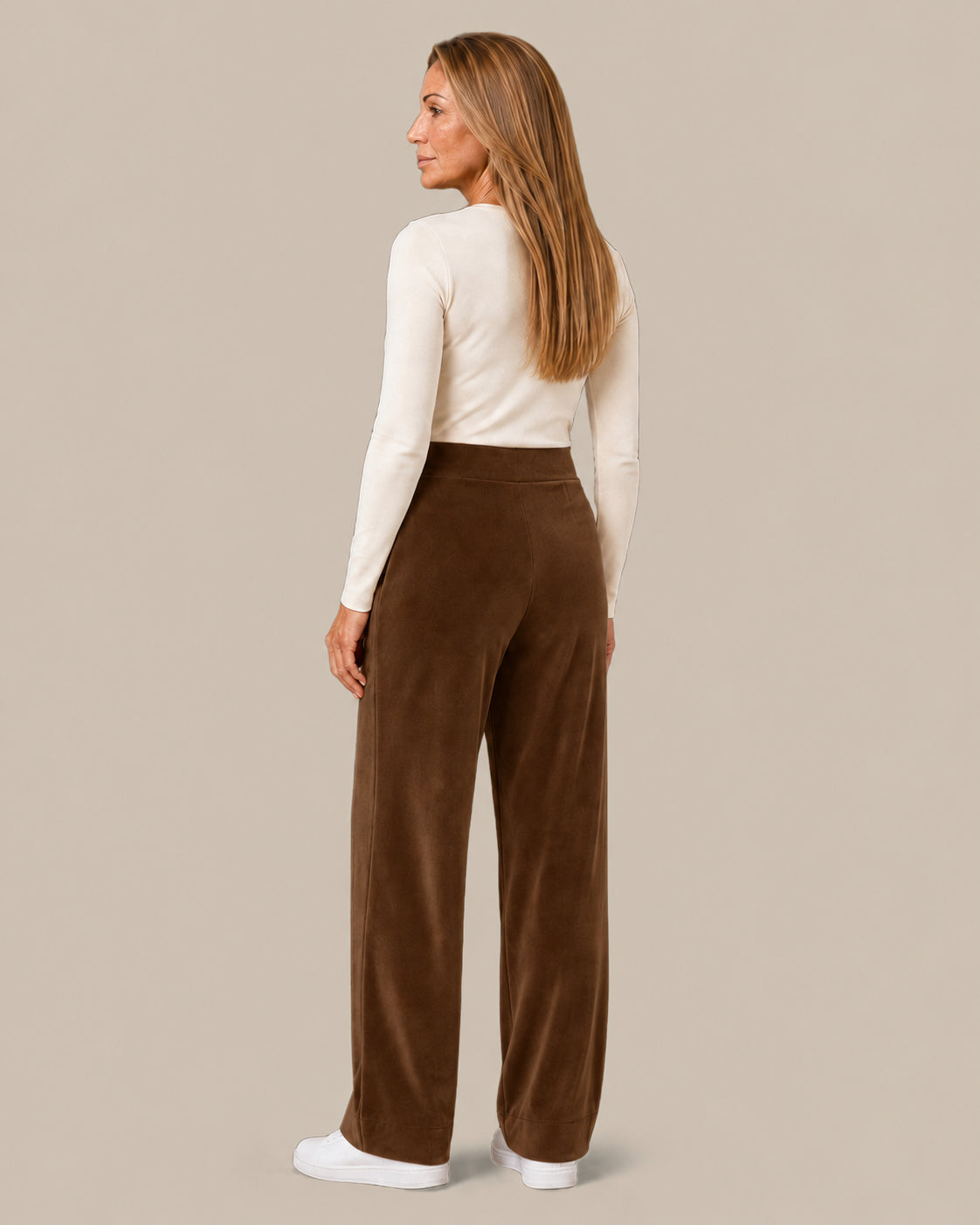 Ragno Abbigliamento Pantaloni wide homewear con tasche 