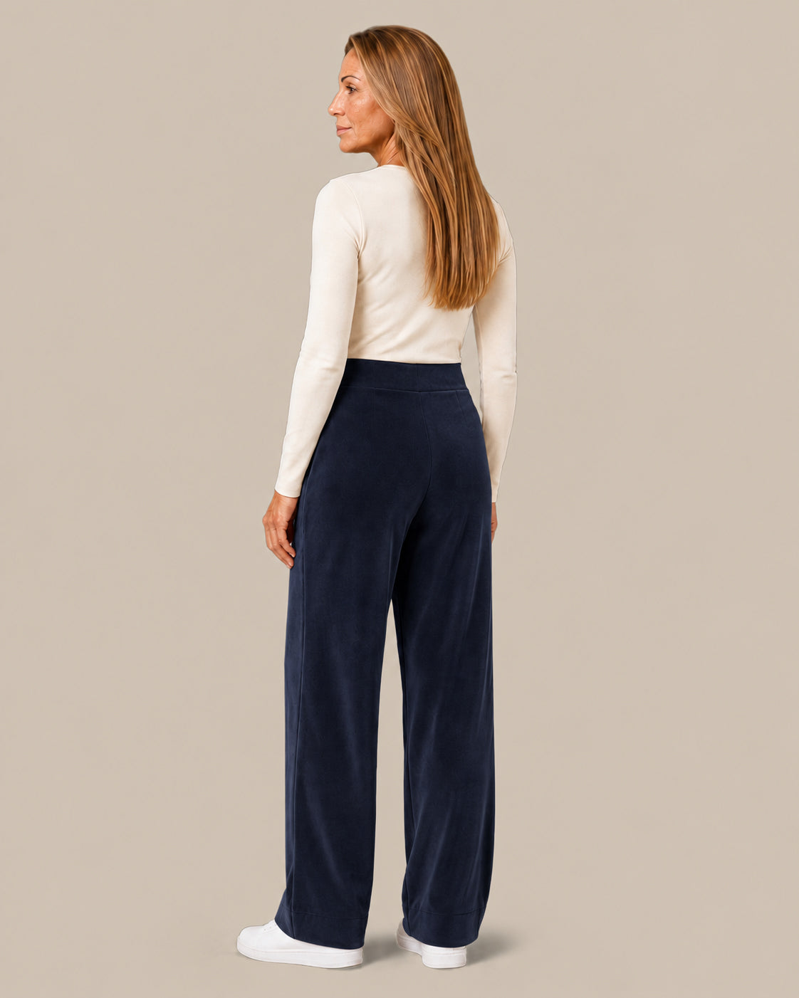 Ragno Abbigliamento Pantaloni wide homewear con tasche 