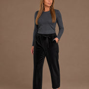 Ragno Abbigliamento Pantaloni jogger in velluto homewear 