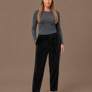 Ragno Abbigliamento Pantaloni jogger in velluto homewear 