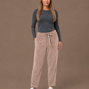 Ragno Abbigliamento Pantaloni jogger in velluto homewear 