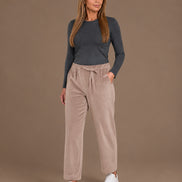 Ragno Abbigliamento Pantaloni jogger in velluto homewear 