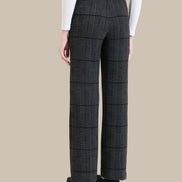 Ragno Abbigliamento Pantaloni wide in fantasia check 