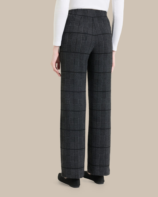 Ragno Abbigliamento Pantaloni wide in fantasia check 
