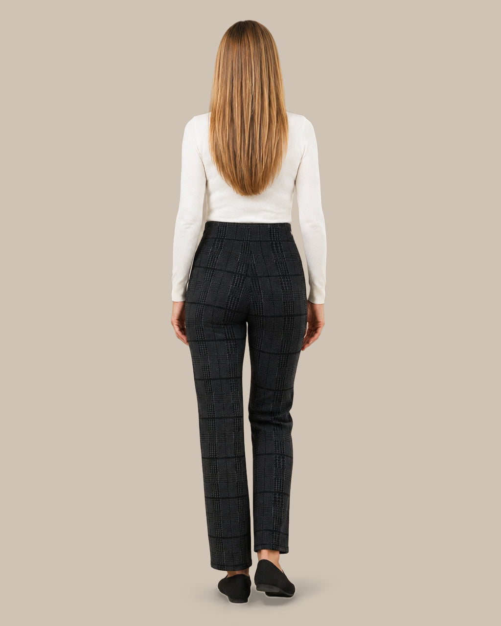 Ragno Abbigliamento Pantaloni straight a quadri 
