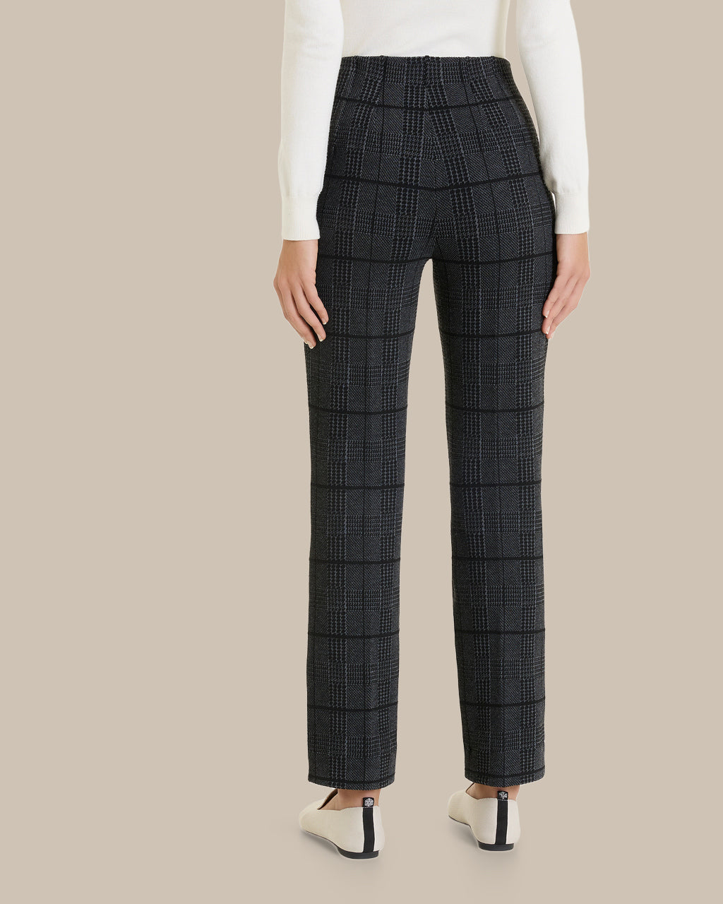 Ragno Abbigliamento Pantaloni straight a quadri 