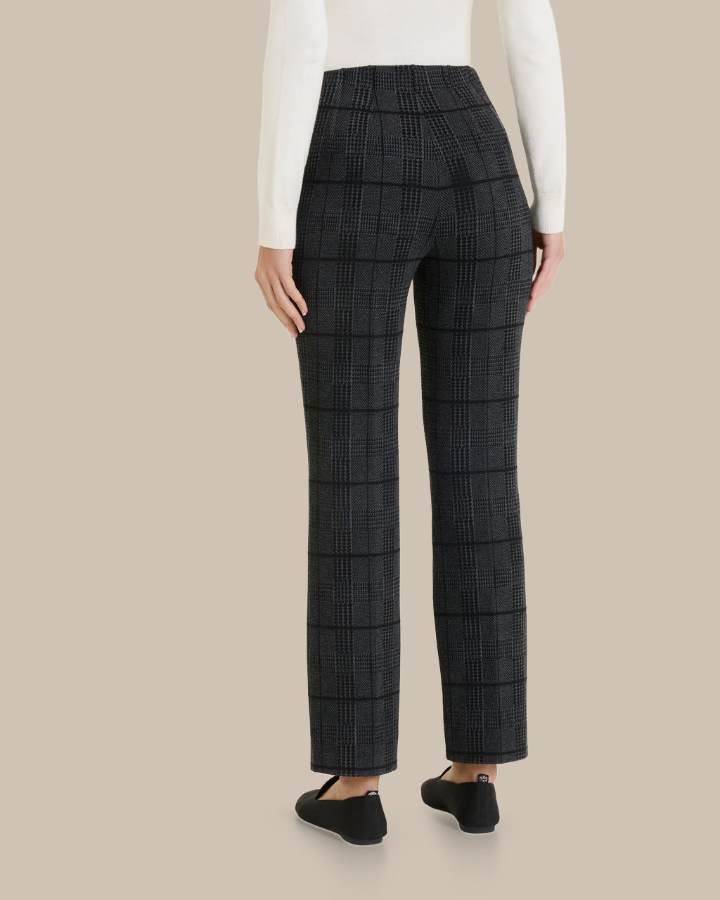 Ragno Abbigliamento Pantaloni straight a quadri 
