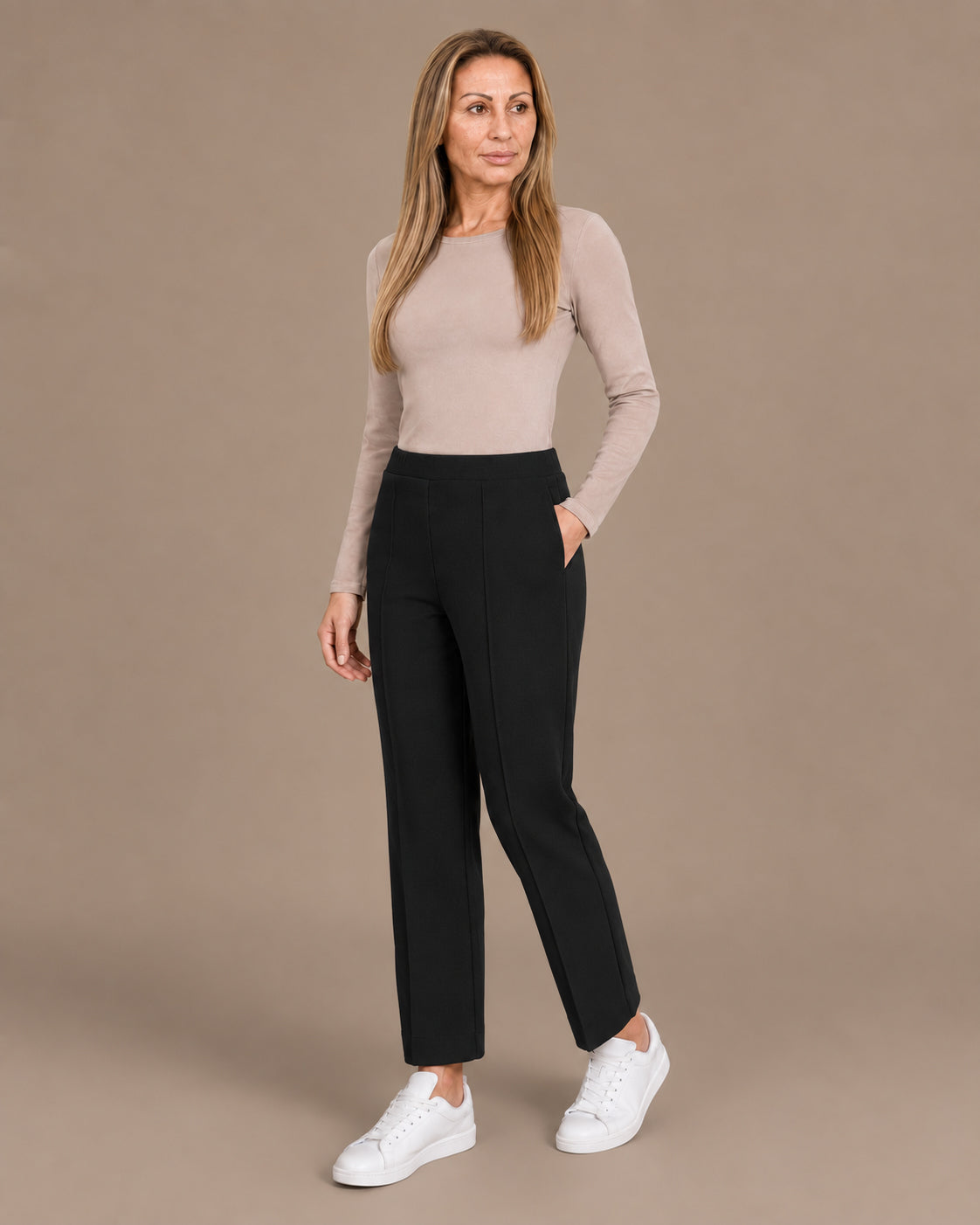 Ragno Abbigliamento Pantaloni straight con tasche homewear 