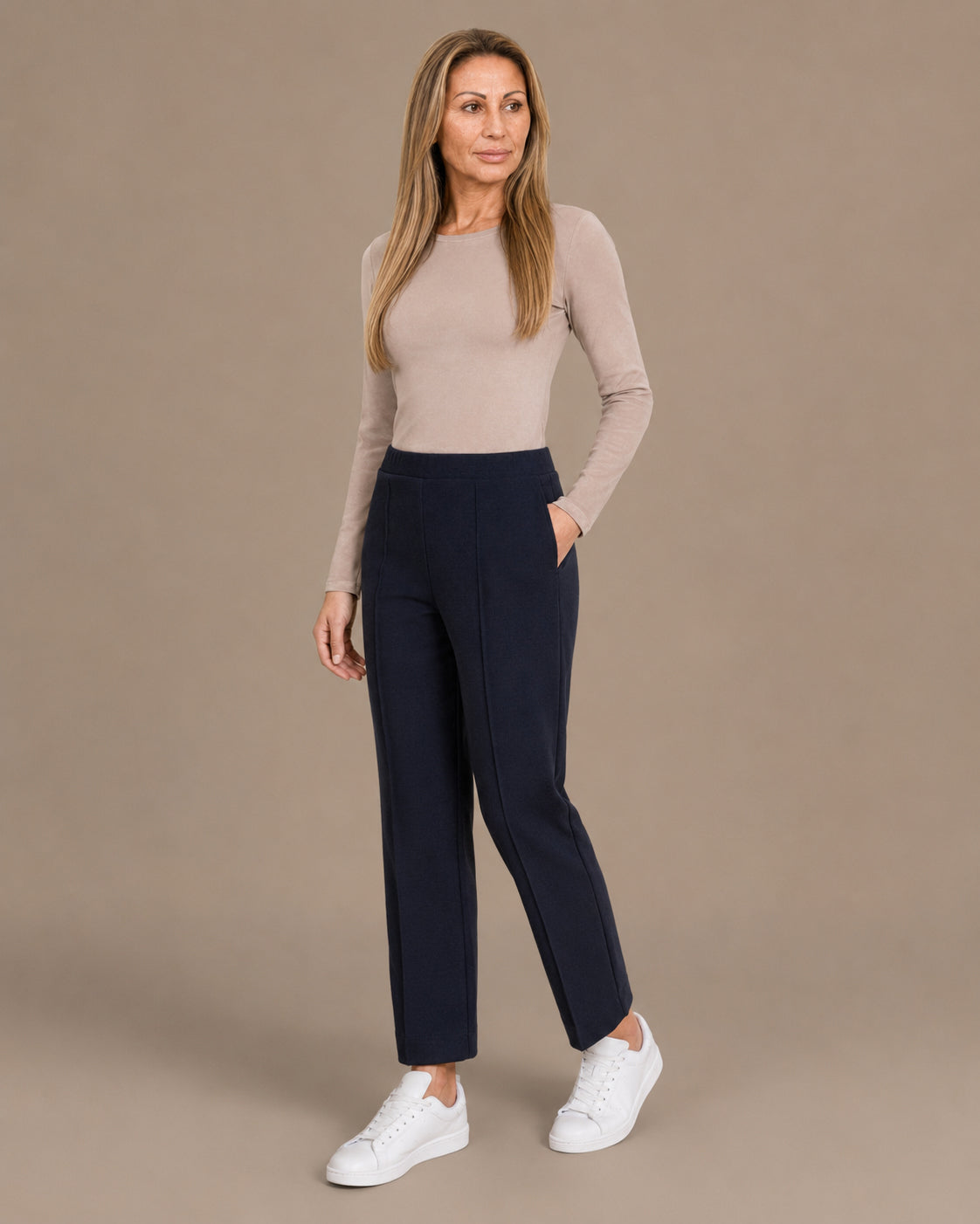 Ragno Abbigliamento Pantaloni straight con tasche homewear 