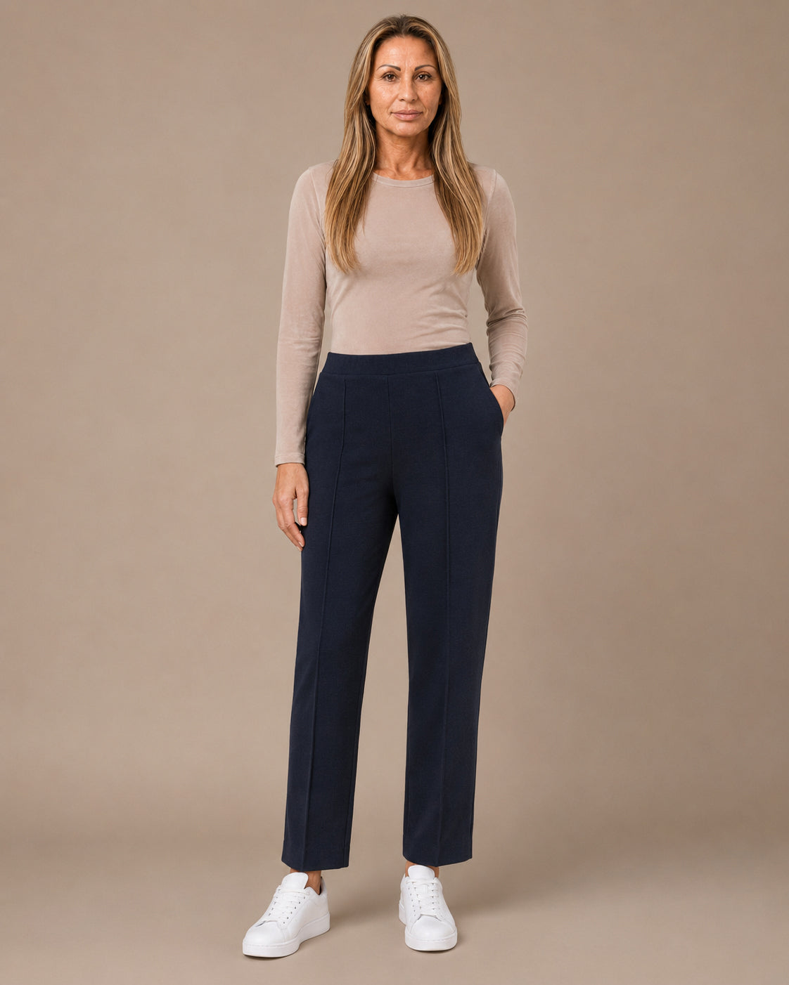 Ragno Abbigliamento Pantaloni straight con tasche homewear 