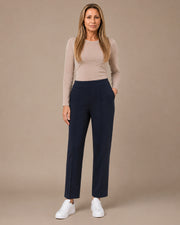 Pantaloni straight con tasche homewear Ragno Bleu