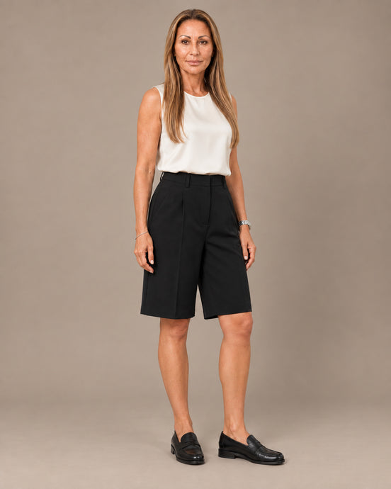 Tiffosi Abbigliamento Bermuda ampi con pinces frontali 