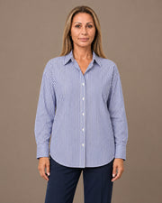 Camicia ampia con colletto classico Tiffosi Blu navy