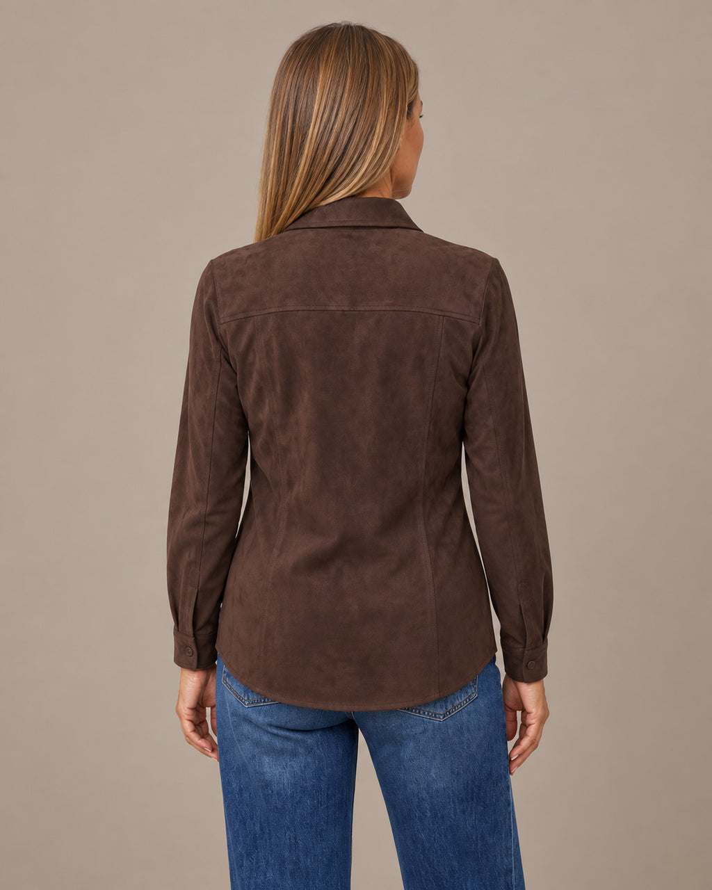 Tiffosi Abbigliamento Camicia effetto scamosciato 