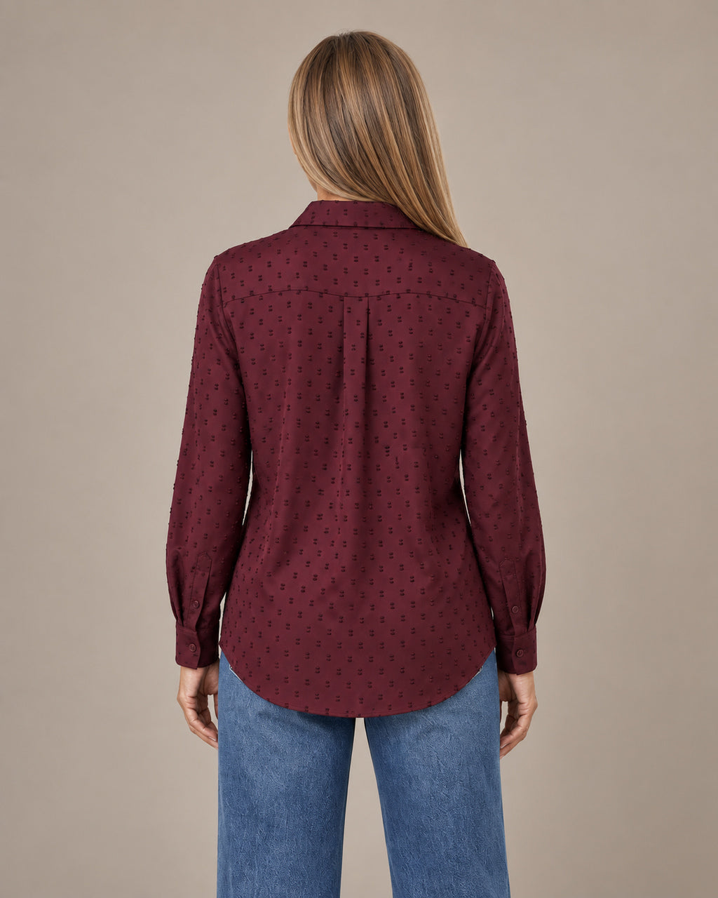 Tiffosi Abbigliamento Blusa con pois in rilievo 
