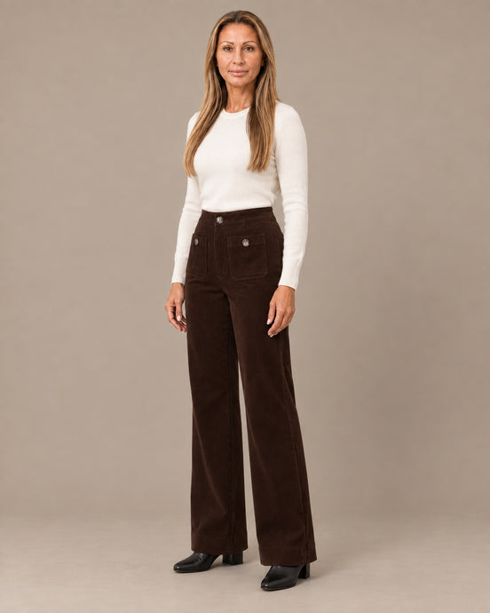 Tiffosi Abbigliamento Pantaloni a coste con tasche applicate 