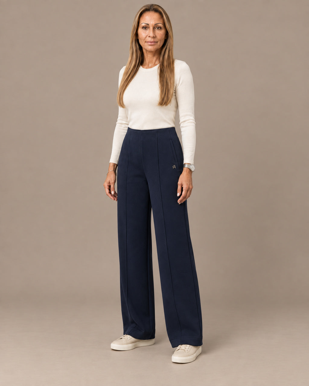 Tiffosi Abbigliamento Pantaloni ampi con cuciture frontali 