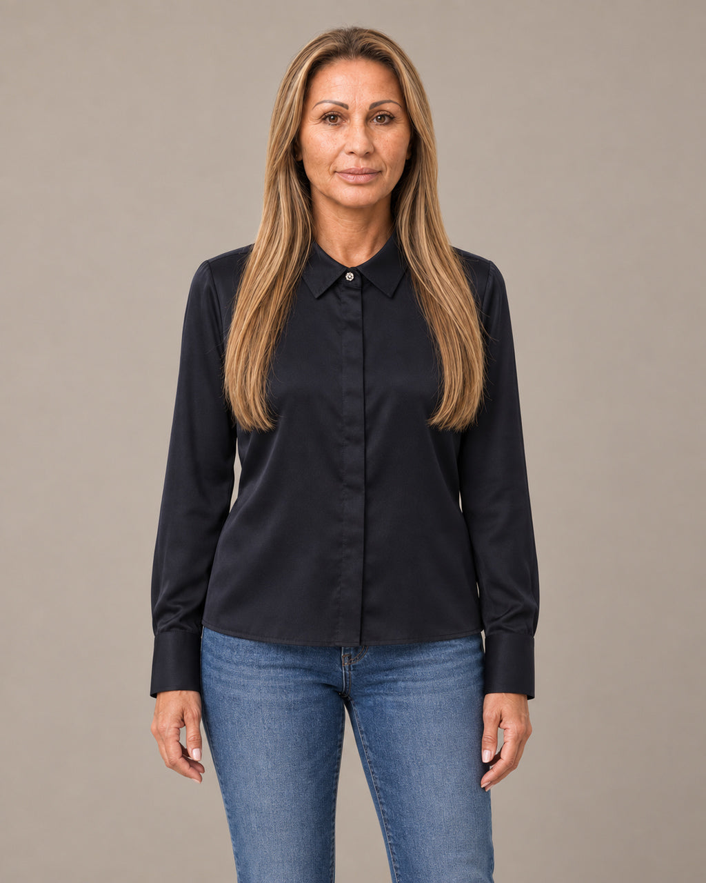 Tiffosi Abbigliamento Camicia con abbottonatura coperta 