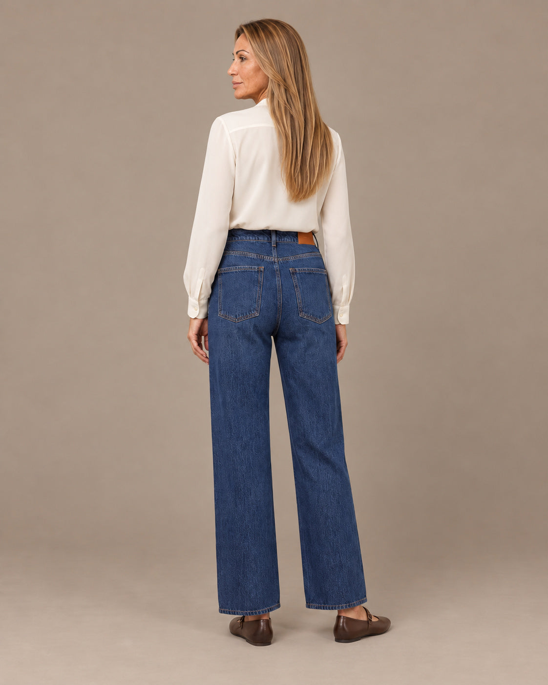 Tiffosi Abbigliamento Jeans a vita alta e gamba ampia 