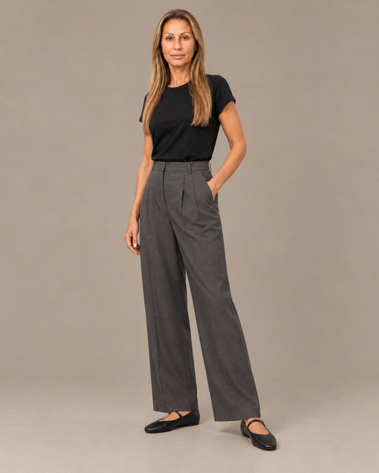 Tiffosi Abbigliamento Pantaloni a vita alta con pinces 