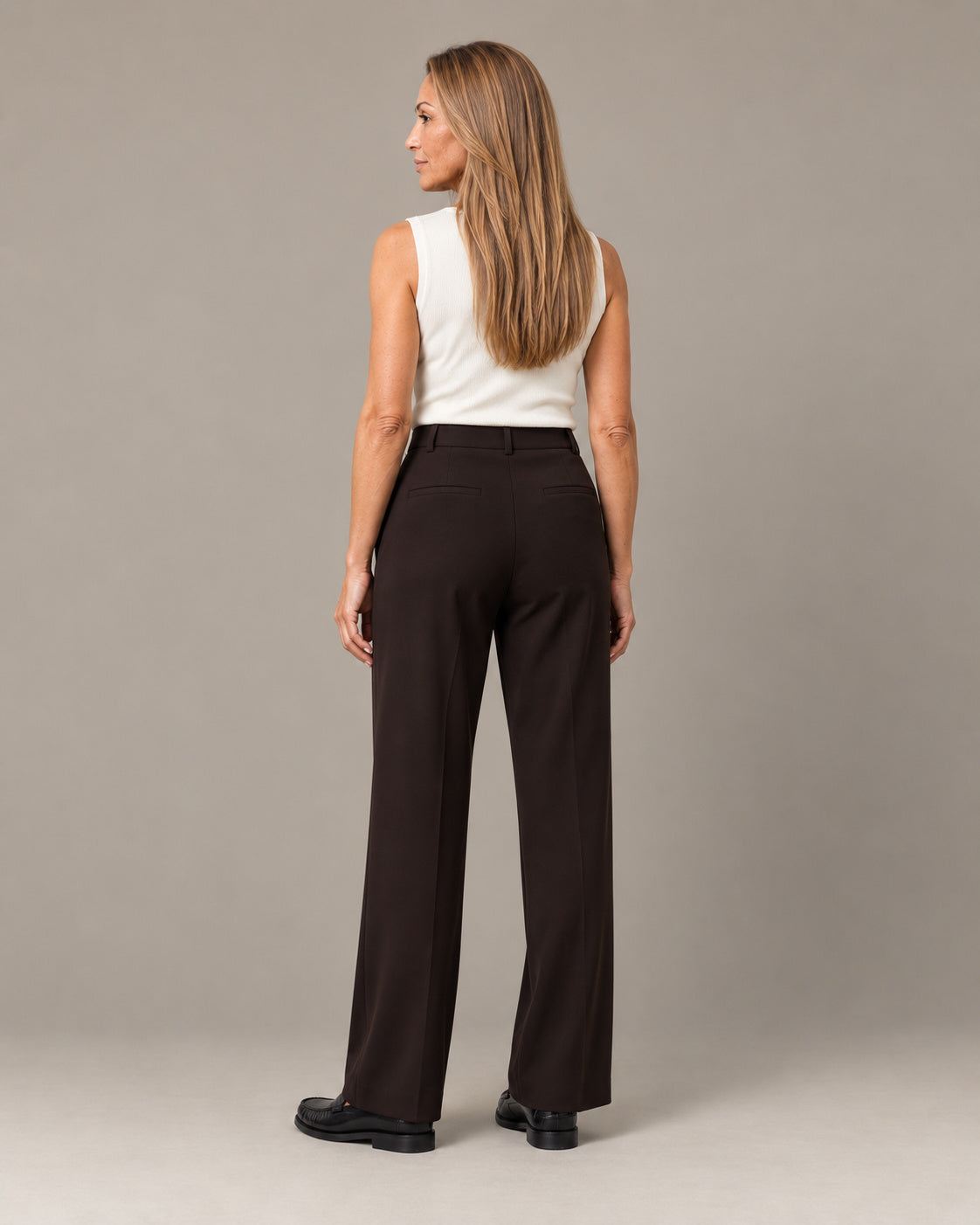 Tiffosi Abbigliamento Pantaloni a vita alta con pinces 