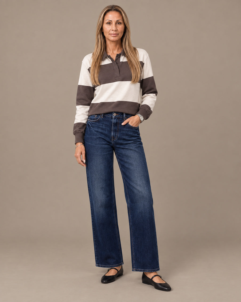 Tiffosi Abbigliamento Jeans a gamba ampia e dritta 