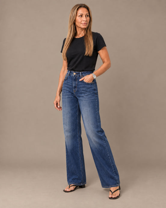 Tiffosi Abbigliamento Jeans a gamba ampia e dritta 