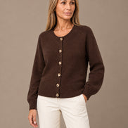 Tiffosi Abbigliamento Cardigan con bottoni dorati 