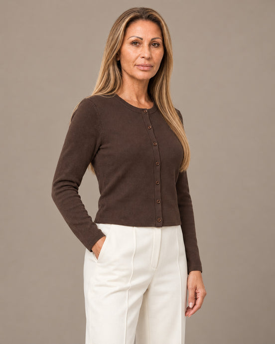 Tiffosi Abbigliamento Cardigan corto girocollo 