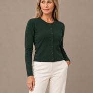 Tiffosi Abbigliamento Cardigan corto girocollo 