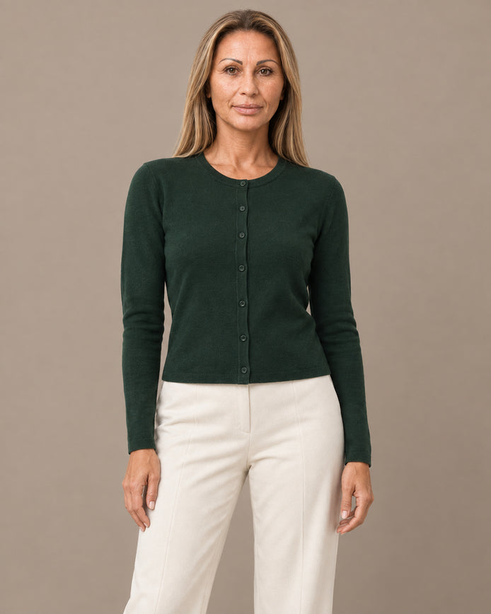 Tiffosi Abbigliamento Cardigan corto girocollo 