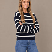 Tiffosi Abbigliamento Maglia a righe con girocollo 