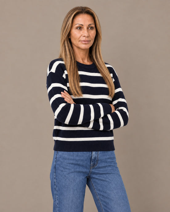 Tiffosi Abbigliamento Maglia a righe con girocollo 