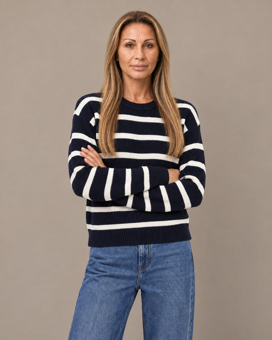 Tiffosi Abbigliamento Maglia a righe con girocollo 