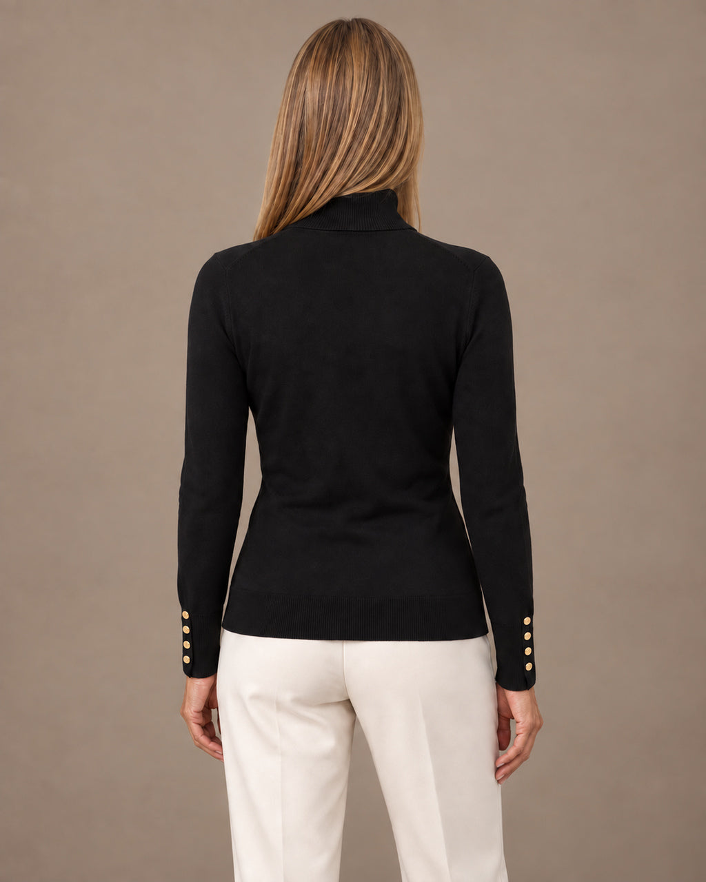 Tiffosi Abbigliamento Dolcevita a maglia fine 